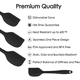 thumbnail image 3 of Juego de 4 espátulas de silicona premium resistentes al calor de 600 °F, diseño sin costuras, goma antiadherente con utensilios para cocinar y hornear., 3 of 8