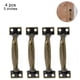 thumbnail image 2 of 4 manijas para puertas de granero, manijas para cercas de madera, manijas vintage para gabinetes de cocina, muebles, cajones, herrajes para gabinetes., 2 of 8