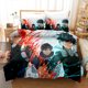 thumbnail image 1 of My_Hero_Academia 3 Pcs Comforter Set with 2 Pillowcases,My_Hero_Academia Bedding Set Sheet Set for Kids Adults,All Season Lightweight, 1 of 5