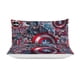 thumbnail image 3 of Captain AmericaCartoon Collection 3-Piece Comforter Set, Personalized Bedding Decor for Kids And Teens Bed Sheets, 3 of 5