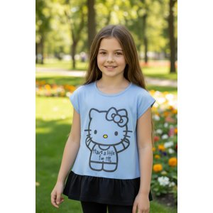 Polera Niña Hello Kitty Violeta 6