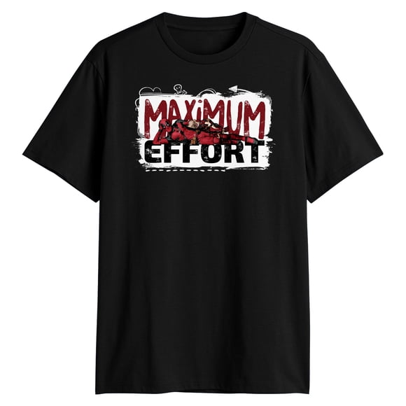 Camiseta Marvel Deadpool Dogpool Maxim Effort para adulto