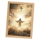 thumbnail image 1 of Lámpara De Jesús, Decoración, Pintura Cristiana Inspiradora, Lámpara Para Sala De Estar, Estilo Navideño A, 1 of 5