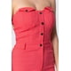 thumbnail image 3 of Vestido Mini sin Tirantes y con Botones M, 3 of 4