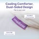 thumbnail image 2 of Edredón Mellow Cooling Blanco de Doble Cara, 2 of 8