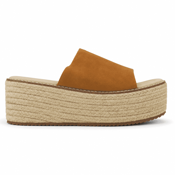 Sandalia Camel Mujer Casual Chalada Masie