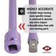 thumbnail image 2 of Extensión de limitación de par AFF 1/2 Drive 110 pies /lbs. morado, 2 of 9