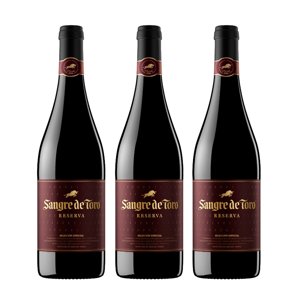 Miguel Torres - 3 Vinos Torres Sangre De Toro Reserva, 750 Ml, 14%