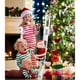 thumbnail image 2 of Santa Claus Subiendo Escalera Eléctrica Con Luces, Juguete De Muñeco De Santa Claus, Adornos Creativos De Navidad, Decoración De Árbol De Navidad, 2 of 5