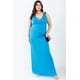 thumbnail image 1 of Vestido Largo sin Mangas con Escote en V, 1 of 5