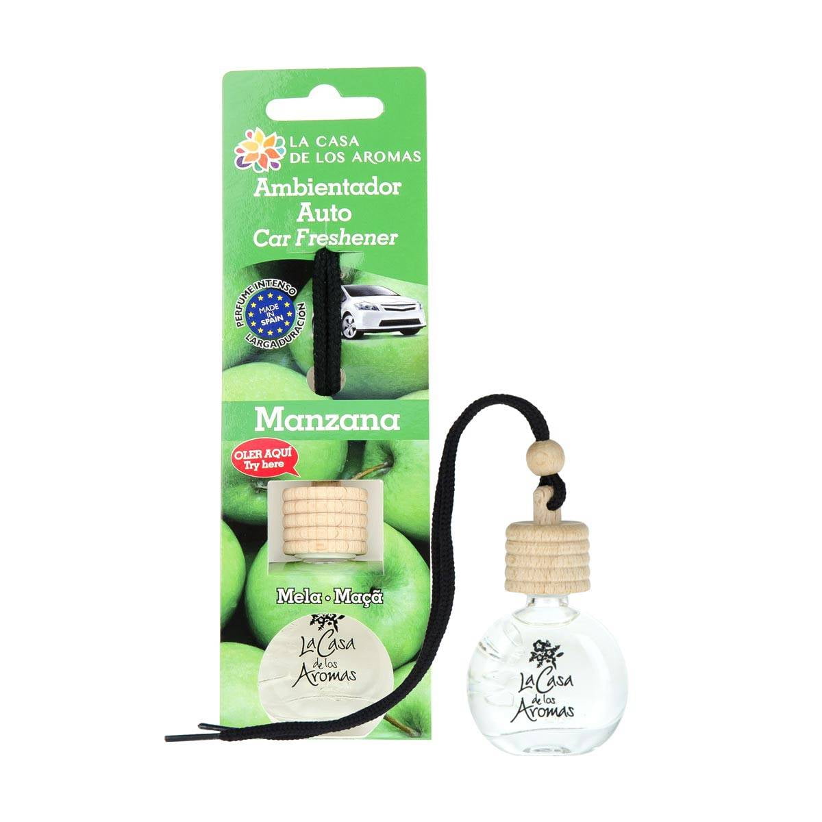 La Casa De Los Aromas - Ambientador Colgador Auto Manzana