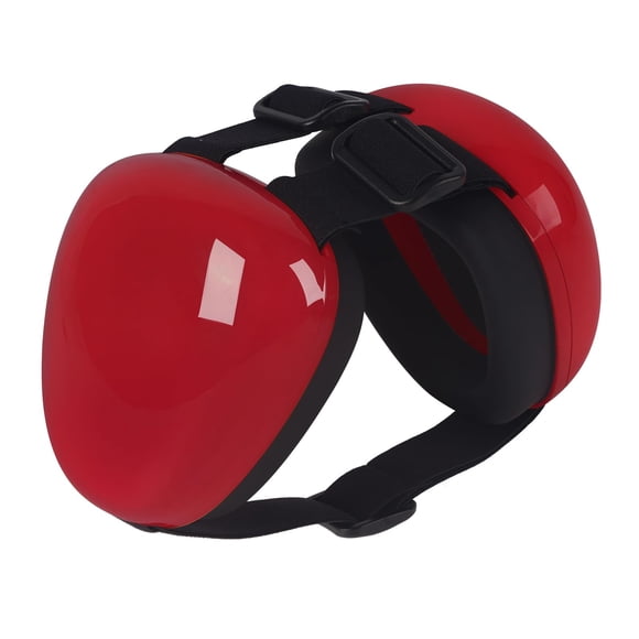 derYEP Protectores auditivos para perro tamaño mediano rojo 29 dB NRR
