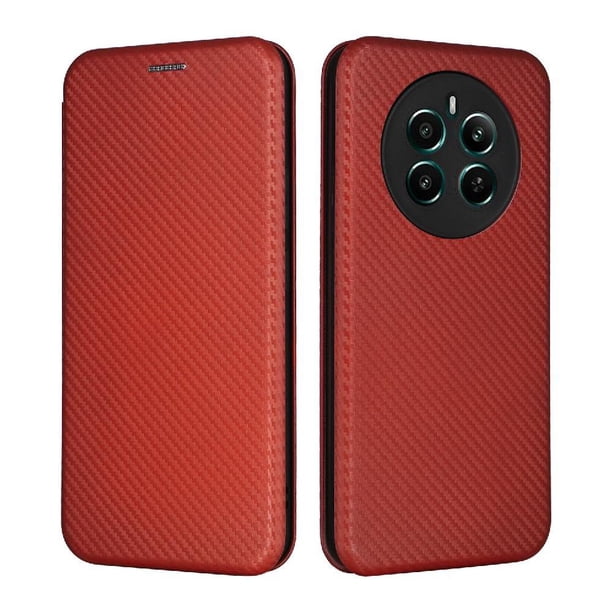 Funda Flip para FOXDOCK Realme 12 Plus - Funda magnética de negocios, funda protectora delgada