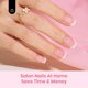thumbnail image 5 of Press On Nails Beetles X PRESS PLUS French Tips Pink 150 unidades, 5 of 7