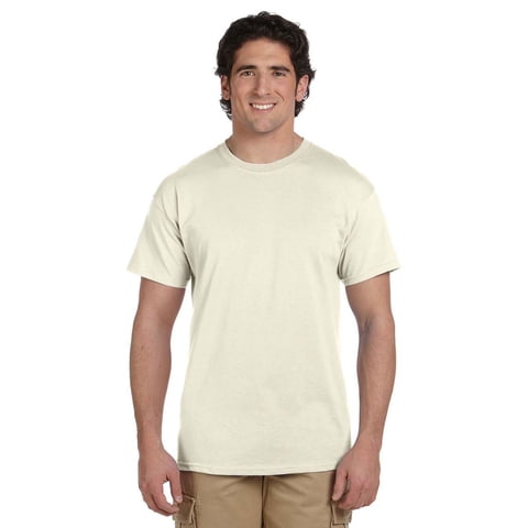 Camiseta Gildan G2000 Ultra Cotton Para Hombre Natural - Talla L