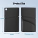 thumbnail image 5 of Funda de Silicona para PS5 Slim Edición Disco y Digital, Funda Protectora Antideslizante y a Prueba de Arañazos y Polvo para Cubiertas de PS5-Slim Accesorios, 5 of 11