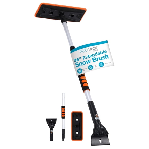 Cepillo para Nieve con Raspador de Hielo Extensible BIRDROCK HOME 36"