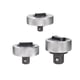 thumbnail image 1 of Llave de trinquete con rueda de pulgar de 3 uds., mango moleteado de accionamiento de 1/4 ", 3/8" y 1/2 "para reparaciones de automóviles, accesorio, 1 of 5
