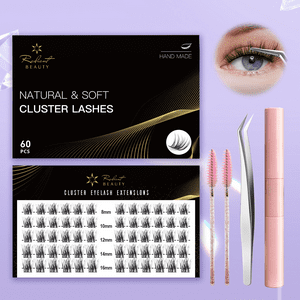 The Radiant Beauty - Belleza Radiante - Pestañas En Racimo (60 Piezas)