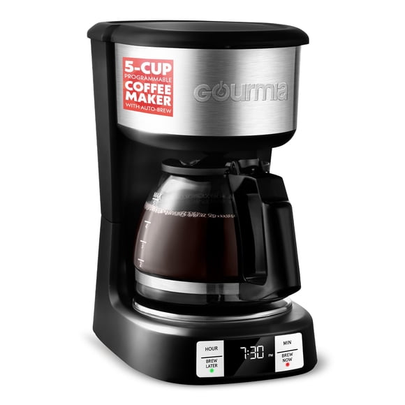 Cafetera Gourmia GCM3518 programable para 5 tazas y 700 W
