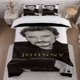 thumbnail image 1 of JOHNNY Portrait JOHNNY PORTRAIT Print Duvet Cover Set Theme Bedding Three-Piece Set Duvet Cover Pillowcase Set, 1 of 5