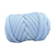 thumbnail image 4 of 250 g de hilo grueso hilo voluminoso hilo trenzado lanzar una manta de hilo de hilo de hilo de hilo de hilo para niños artesanía de gato casa macrame Azul claro, 4 of 5