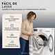 thumbnail image 4 of Cortina De Baño Tela + Forro + 12 Ganchos Premium 180 X 180 Cm Gris Raya Juego Larga Az, 4 of 10