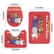 thumbnail image 3 of Juego de 3 Alfombras de Baño Coral Fleece Los Archies, 3 of 6