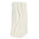 thumbnail image 1 of Manta Barefoot Dreams CozyChic de color blanco acanalado, 1 of 3