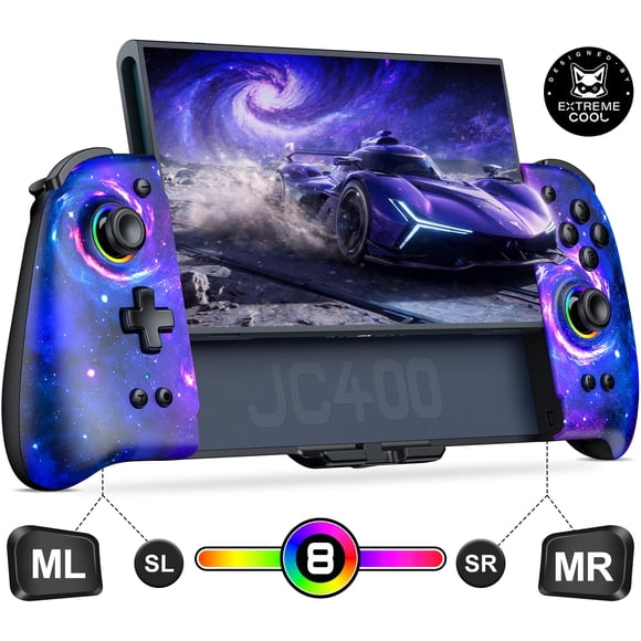 Controlador Switch Gammeefy JC400 Gen 2 RGB Cielo Estrellado