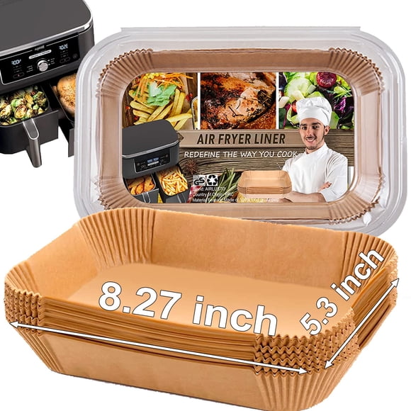 Forro rectangular para freidora Ninja Foodi Dual Basket 8/10 QT