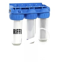 Riffi - Filtro De Agua 3 Etapas Pp-Cto-Udf Bronce 1""