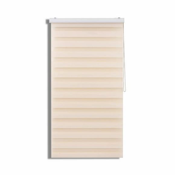 Cortina Roller Duo Zebra Día Y Noche Beige 150 X 165 Cm Sunfree