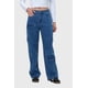 thumbnail image 1 of Jeans Mujer Cargo Calce Recto Azul - VII, 1 of 4