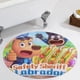thumbnail image 5 of Sheriff Labrado Alfombra Redonda de Felpa Coral, Antideslizante, No Desprende Pelusas, Lavable y Duradera para Salón, Dormitorio y Habitación de Niños 60cm, 5 of 6
