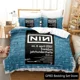 thumbnail image 1 of NIN Nine Inch Nails Bedding Set Duvet Cover Bed Set Quilt Cover Pillowcase Comforter Boys Adult Bedding, 1 of 5