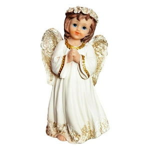 Genérico - Estatua De Ángel De Pie De Resina Conmemorativa, Adorno De Escritorio, Estatua De Ángel, Estilo B