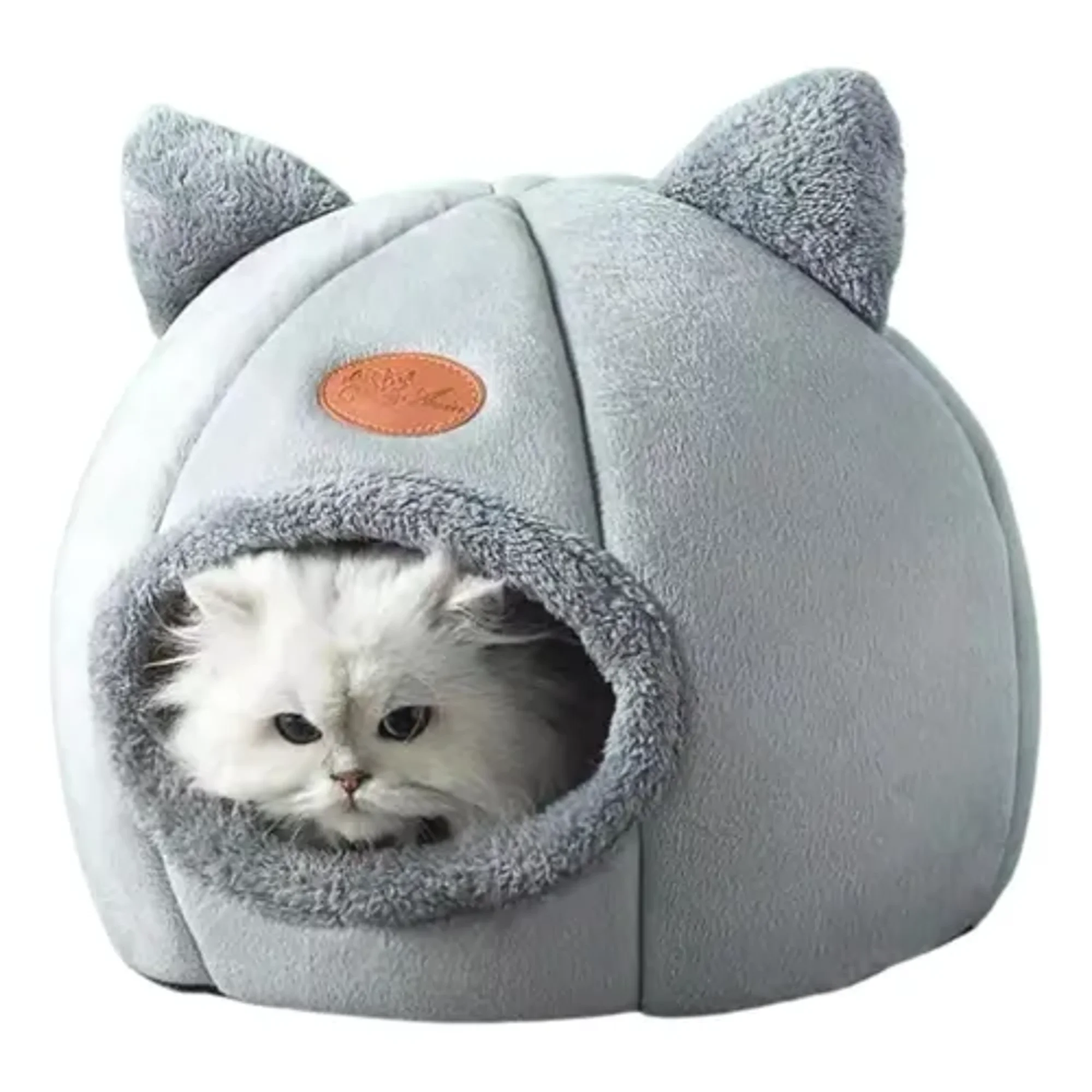 Casa Cama Plush Iglu Nido De Gatos Y Perros Xl Grande - Wuf