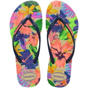 Sandalia Mujer Slim Neon Flora Multicolor Havaianas