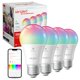 thumbnail image 1 of Bombilla Sengled WiFi que cambia de color para Alexa Google, paquete de 4, 1 of 9