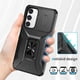 thumbnail image 5 of Funda Armada para Samsung Galaxy S23 Plus con Tapa Deslizante y Soporte Magnético Giratorio Negro, 5 of 5