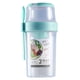 thumbnail image 2 of Recipiente para ensalada para almuerzo, tazas para desayuno, taza de ensalada portátil para frutas y verduras con tenedor, taza de postre para trabajo verde, 2 of 5