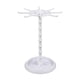 thumbnail image 5 of Organizador de árbol de joyería, estante de almacenamiento giratorio, pantalla ajustable duradera para pulsera, brazalete, Organización del hogar, esc , Alto Blanco, 5 of 5