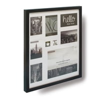 Vgo - Marco Madera Collage Negro 40X50 Cm / 9 F