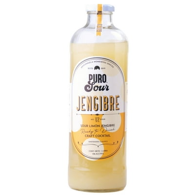 Cóctel Sour Sabor Limón Jengibre 12° Botella 1 L Puro Sour