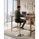 thumbnail image 1 of Silla Bar Ergonómica Ajustable con Apoyapiés, 1 of 5