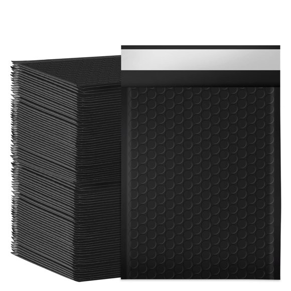 Sobres acolchados Packbabol 15 × 23 cm 100 uds negro