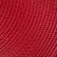 Genérico - Set 6 Individuales Redondos Trenzados 38Cm Carlos