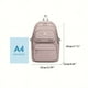 thumbnail image 3 of Large Capacity Students Backpack Casual Waterproof Nylon Double Shoulder Bag Fashion Travel College Bag, 3 of 3