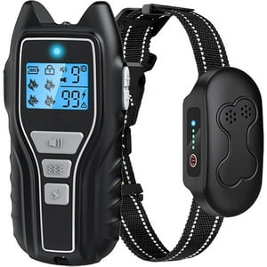 Veat00L - Collar De Entrenamiento Para Perros Con Control Remoto: El Efecto De Entrenamiento Es Obvio, Collar De Choque Eléctrico Recargable Impermeable Para Perros Pequeños, Medianos Y Grandes